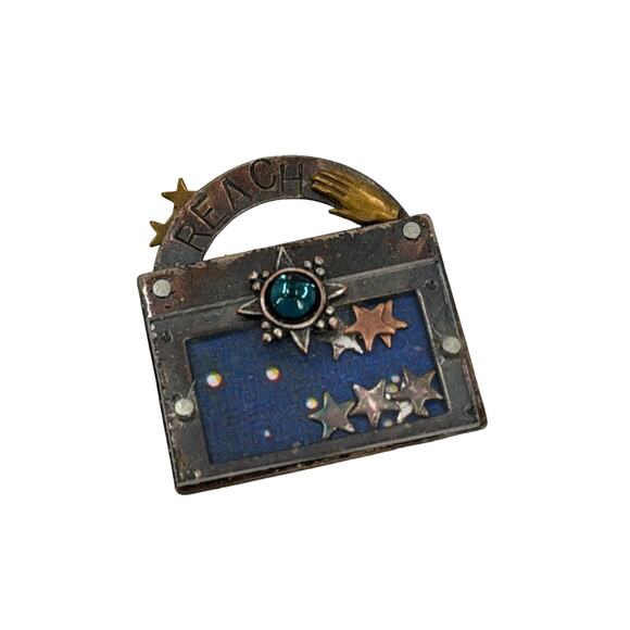 Vintage Reach for the Stars brooch - Picture 1 of 4